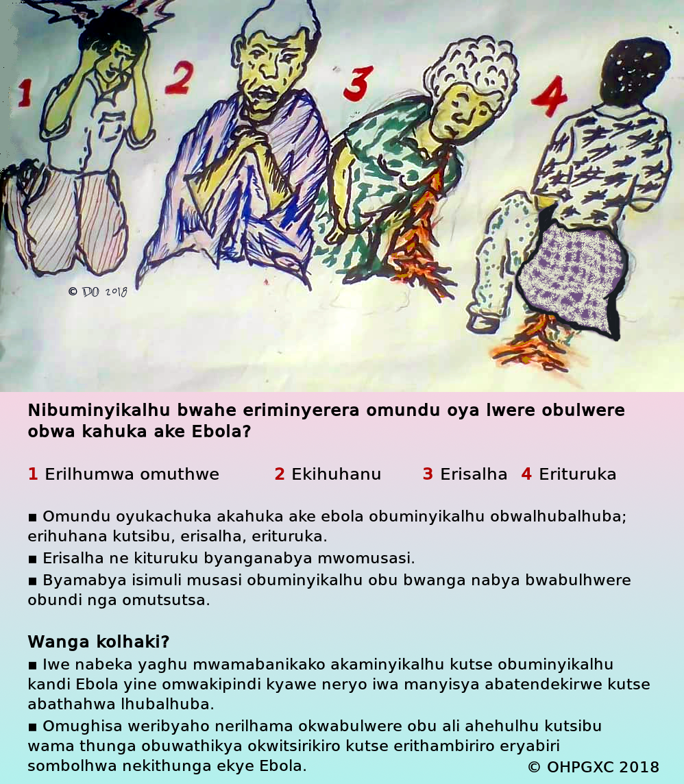 Nibuminyikalhu bwahe eriminyerera omundu oya lwere obulwere obwa kahuka ake Ebola?